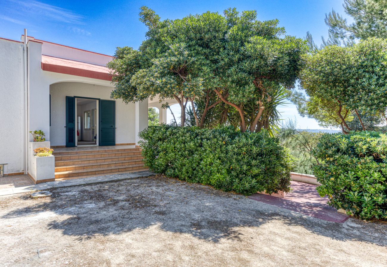 Villa in Pescoluse - Ruhiges Landhaus mit Meerblick und Garten