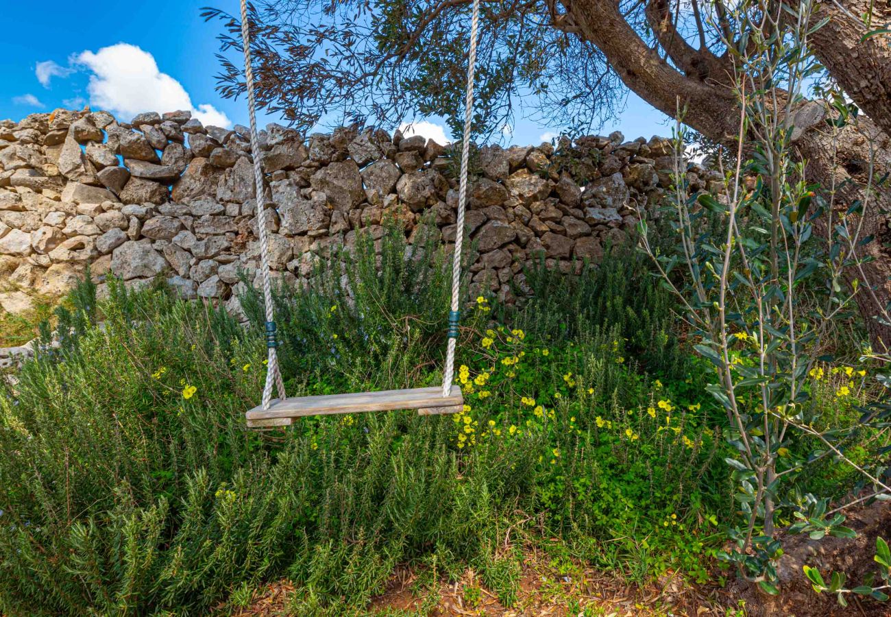 Ferienhaus in Gagliano del Capo - Villa mit beheiztem Außenpool und 180°-Meerblick