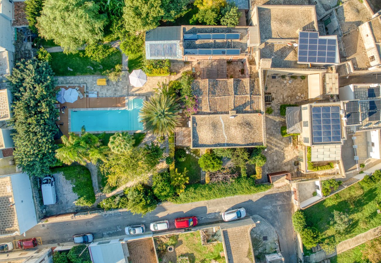 Villa à Patù - Demeure de charme avec grande piscine et parc