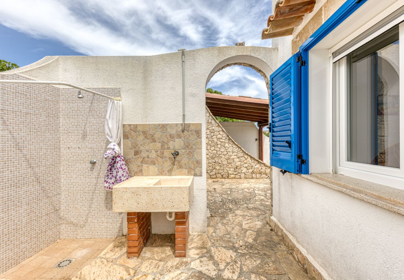 Maison à Pescoluse - Jolie maison avec piscine à 1km de la plage de sable de Pescoluse