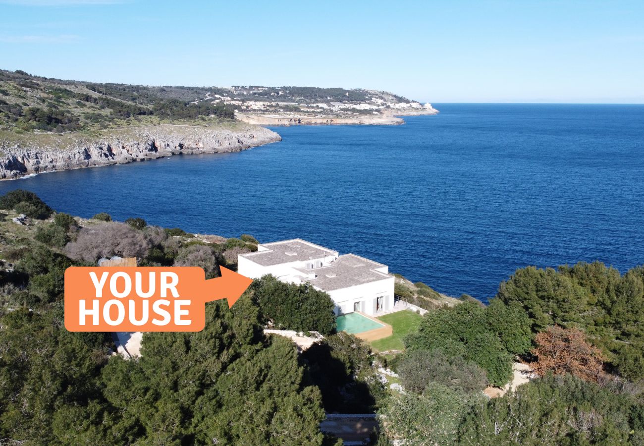 Villa à Castro - Villa haut de gamme avec piscine, endroit de rêve