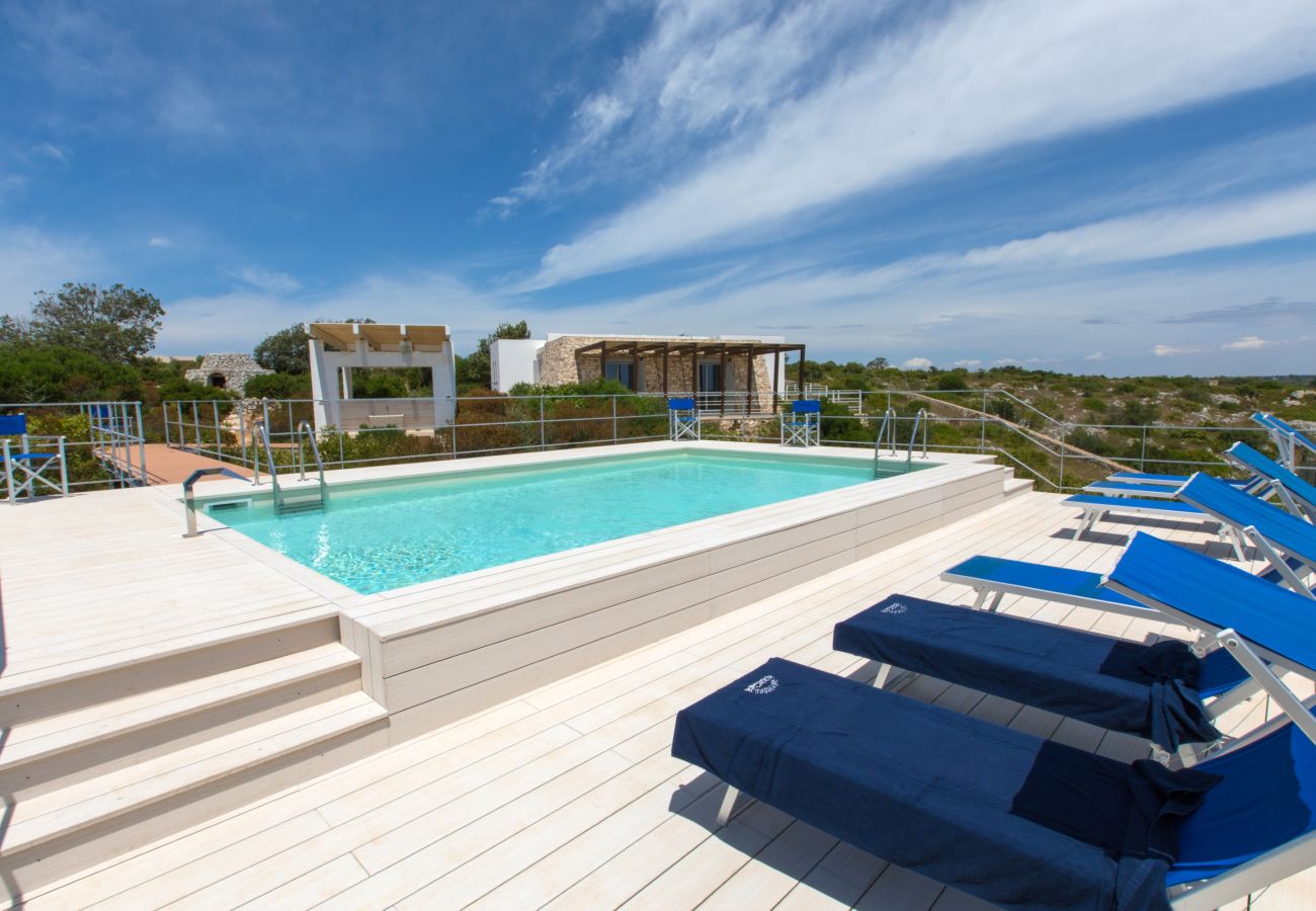 Villa à Torre Pali - Villa panoramique avec piscine proche de la plage