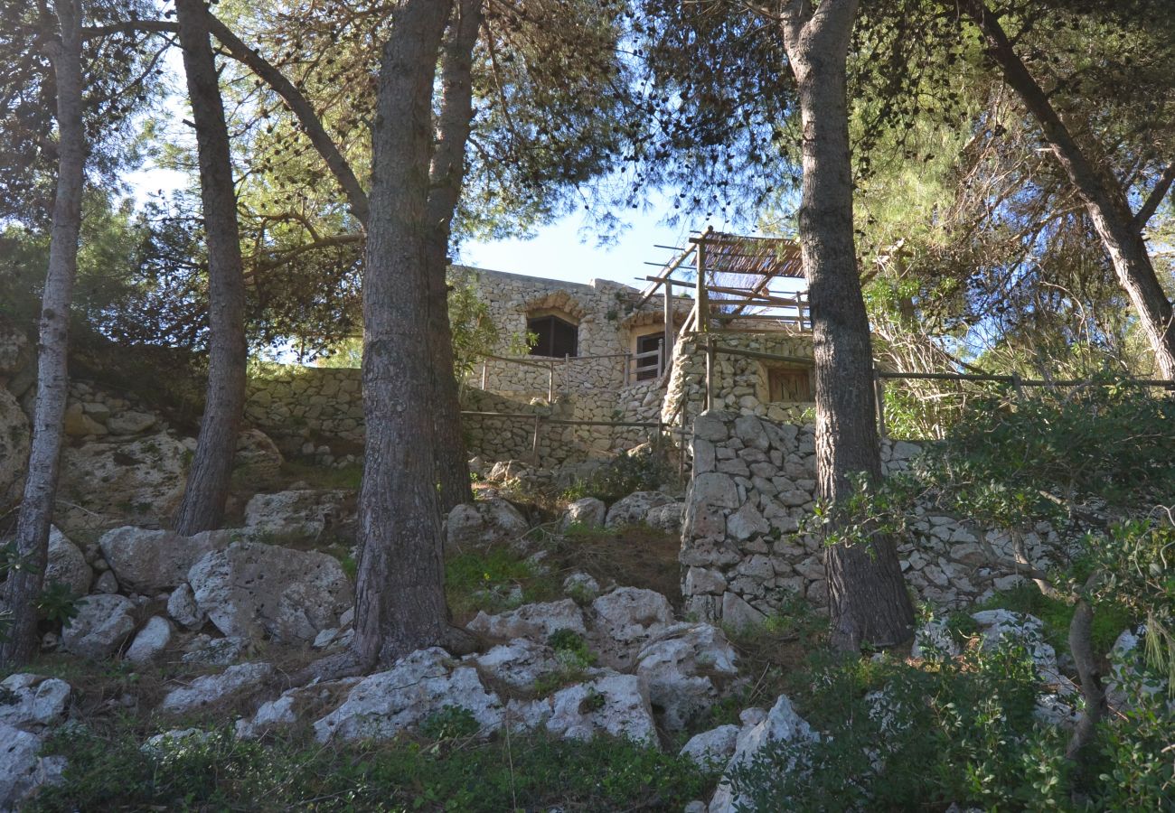 Trullo à Castro - Trullo en pierre avec accès mer privé (maison F)