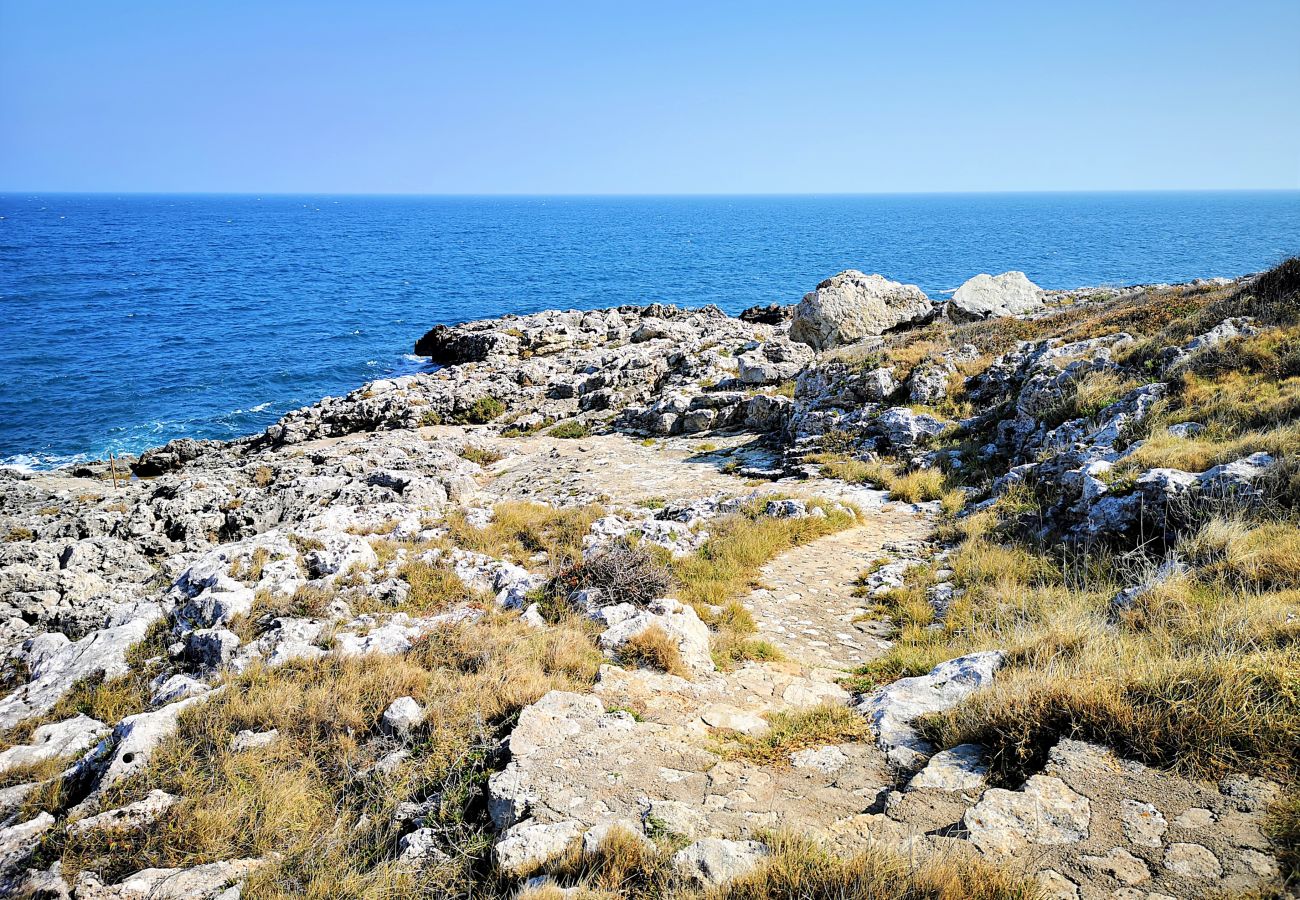 Casa a Corsano - Casa con minipiscina riscaldata e discesa al mare