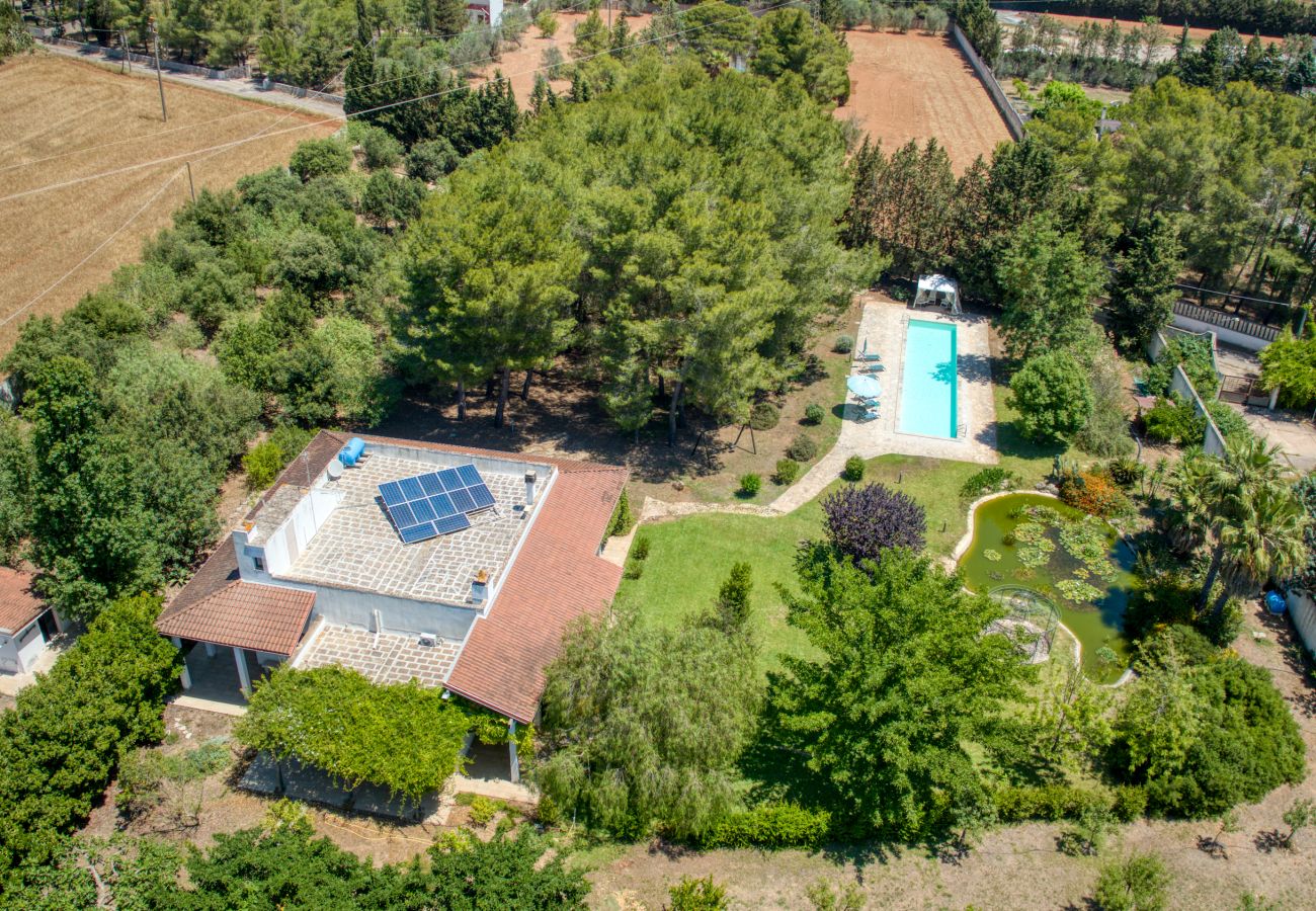 Villa a Galatina - Dimora di campagna con immensa piscina e parco